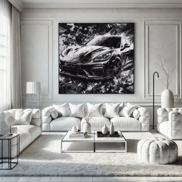 Styllary Drive Elegance, Panamera Gts Limited Framed Wall Art - Image 5