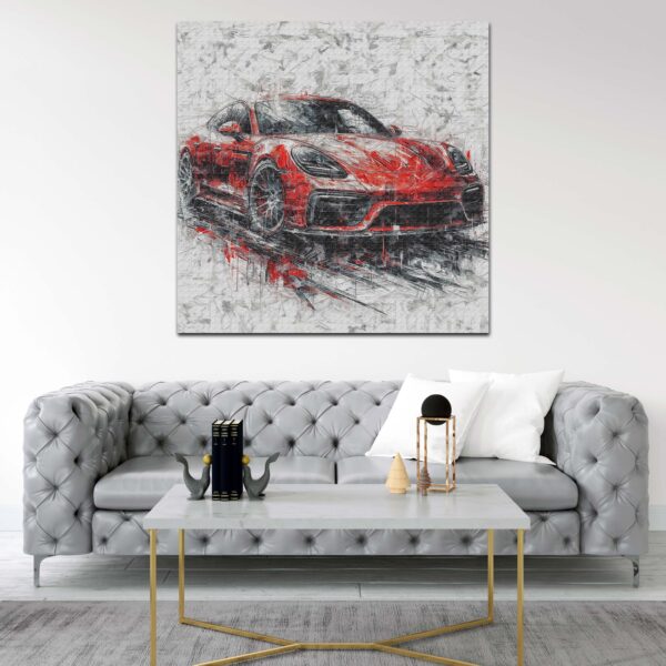 Styllary'S Stunning Panamera Gts Framed Wall Art For Luxury Car Enthusiasts