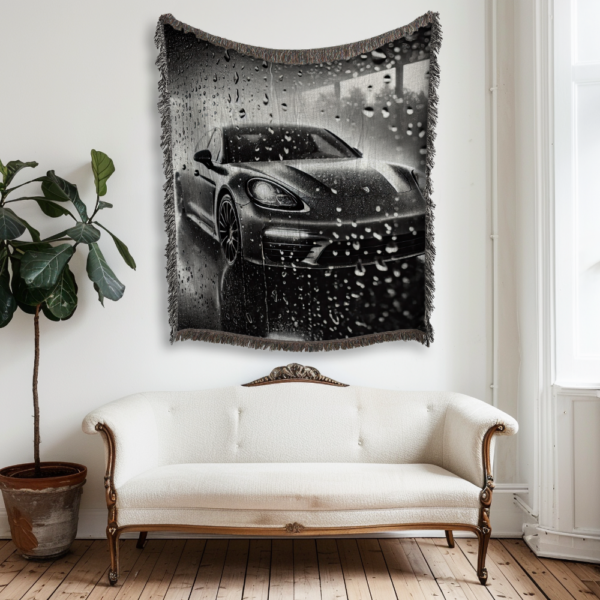 Styllary'S Rainy Urban Panamera Woven Blankets