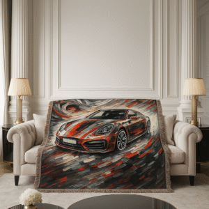 Styllary'S Exotic Sportscar Woven Blankets