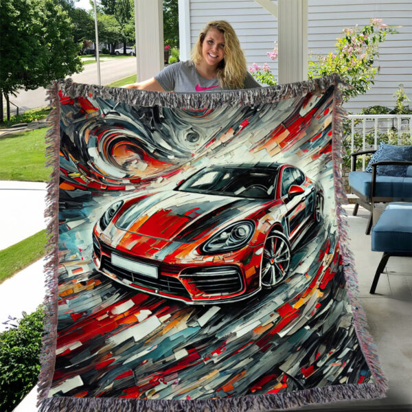 Styllary'S Exotic Sportscar Woven Blankets - Image 2