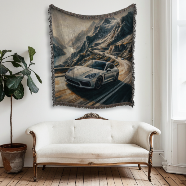 Styllary Luxury Hillside Woven Gts Art Blanket