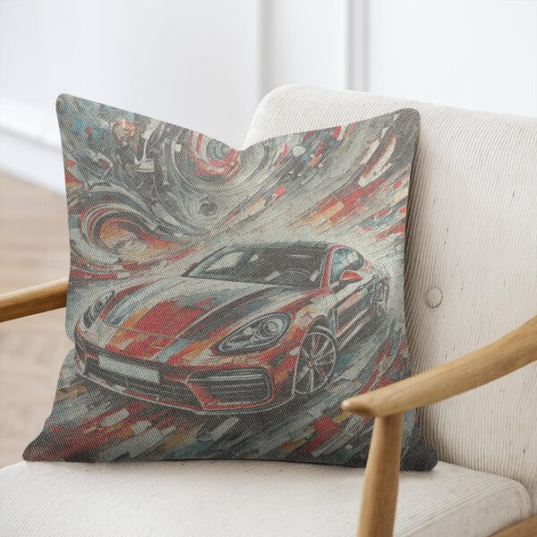 Styllary Drive & Amp Artistic Woven Pillow For Car Enthusiasts