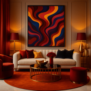Flow Colour Therapy Upgrade Framed Wall Art