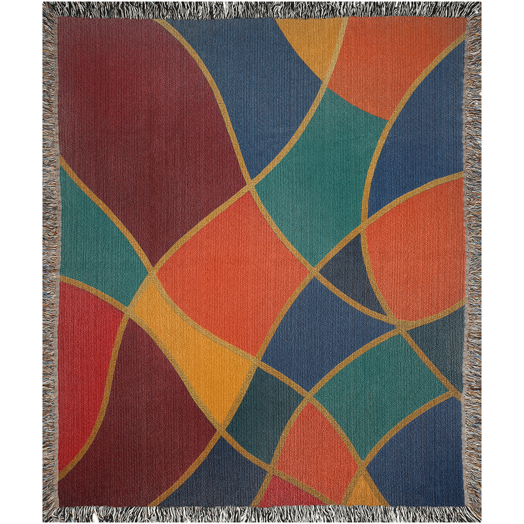 Gilded Currents Luxe Woven Blanket - Image 6