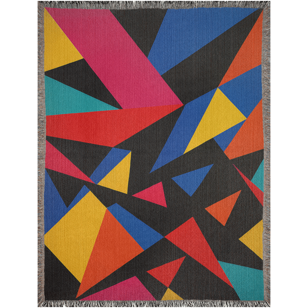 Midnight Confetti Woven Throw Blanket - Image 8