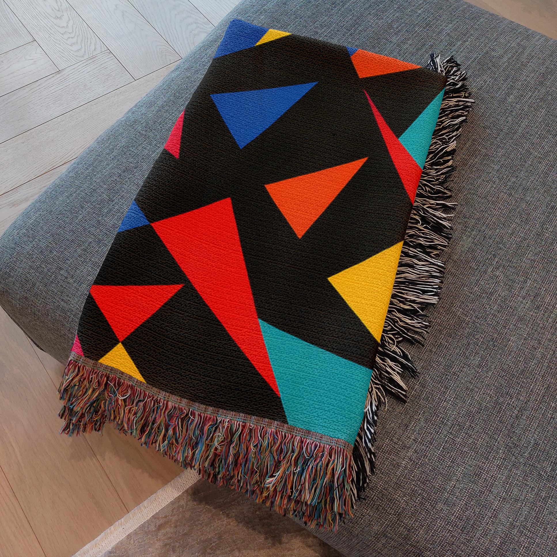 Midnight Confetti Woven Throw Blanket - Image 9