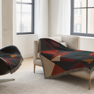 Nightfall Prism Cozy Woven Throw Blanket