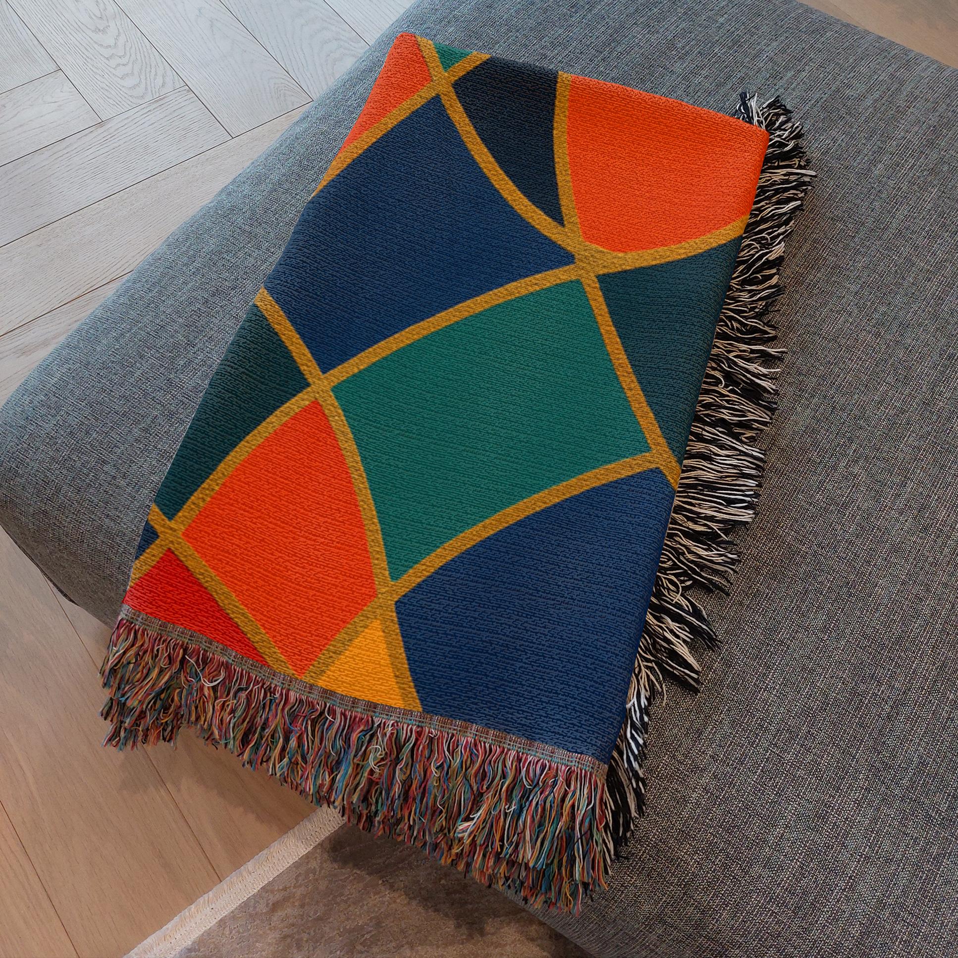 Gilded Currents Luxe Woven Blanket - Image 7