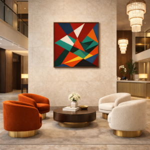 Colorful Framed Wall Art for Modern Living Rooms in Minutes Canvas