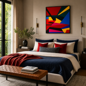 Velocity Prism Living Room Transformation Wall Art Canvas