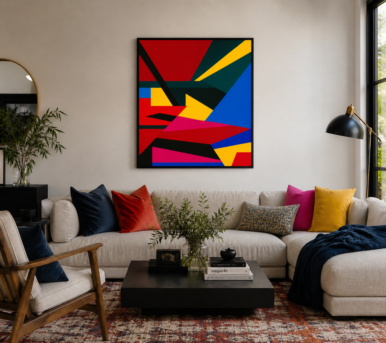 Velocity Prism Living Room Transformation Wall Art Canvas - Image 2