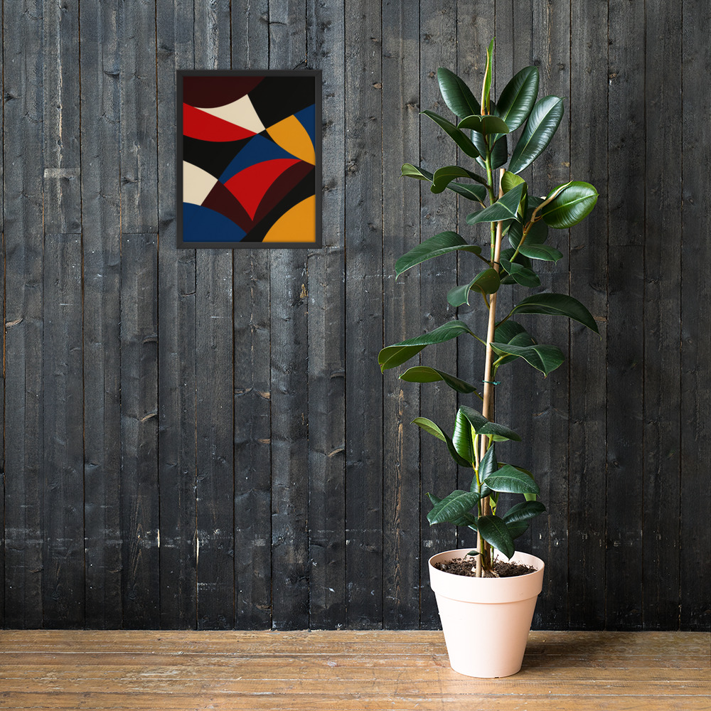 Flowform Harmony Framed wall Art for Modern Living Room - Image 6