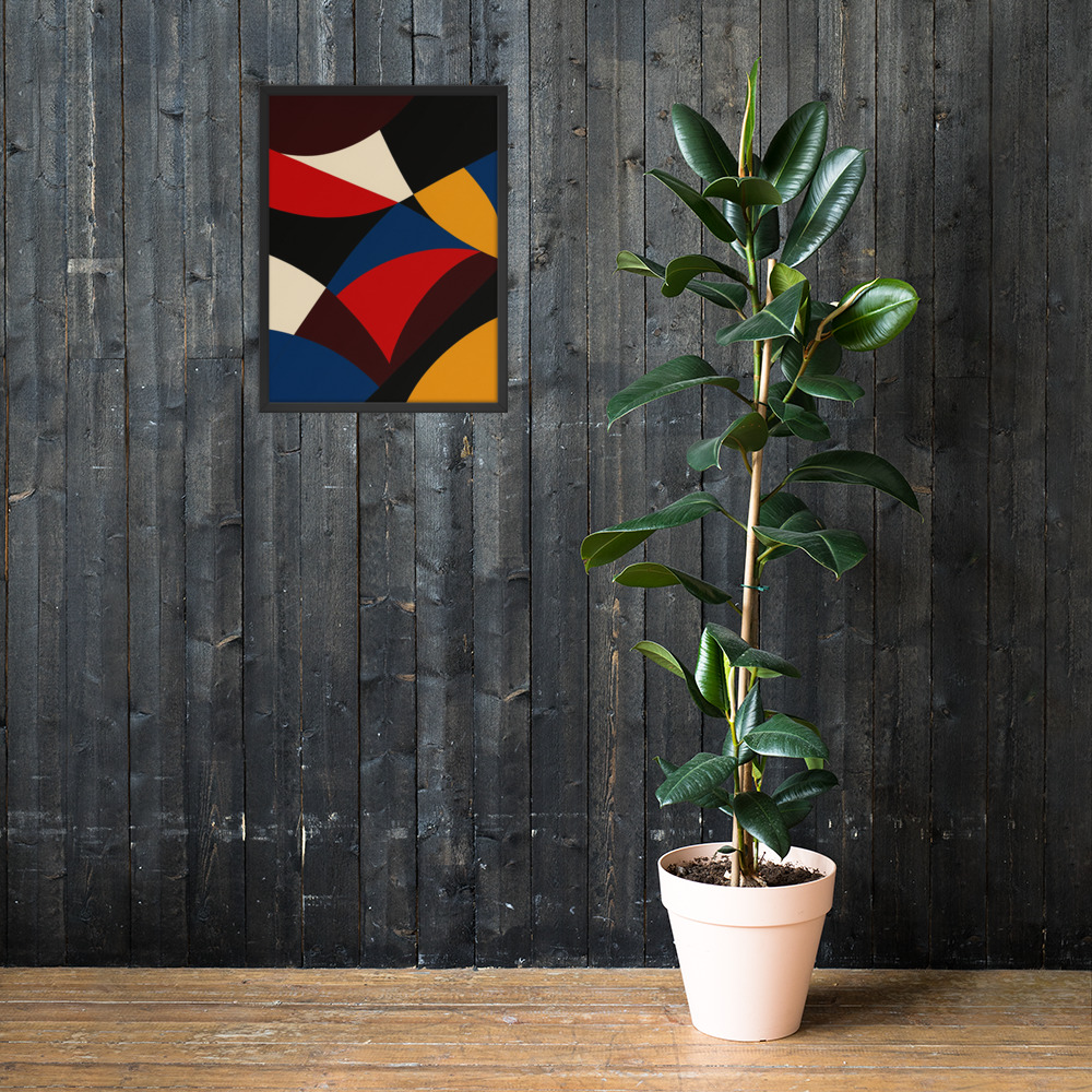 Flowform Harmony Framed wall Art for Modern Living Room - Image 10