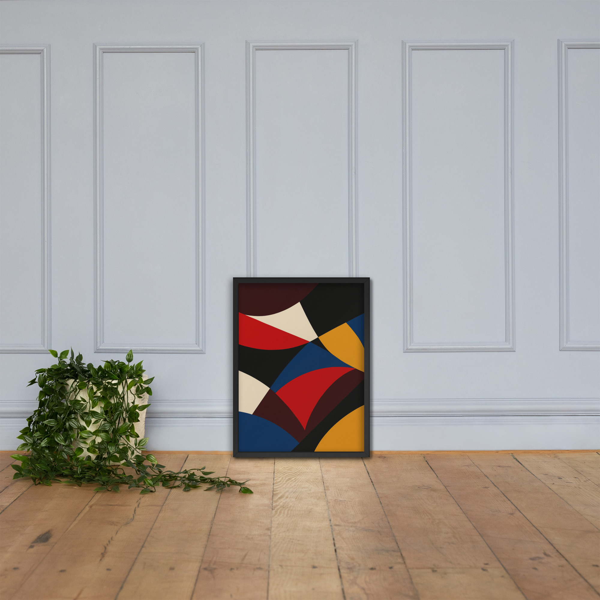 Flowform Harmony Framed wall Art for Modern Living Room - Image 9