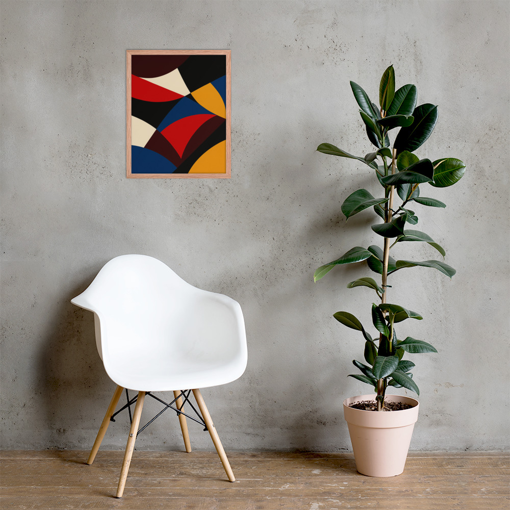 Flowform Harmony Framed wall Art for Modern Living Room - Image 11