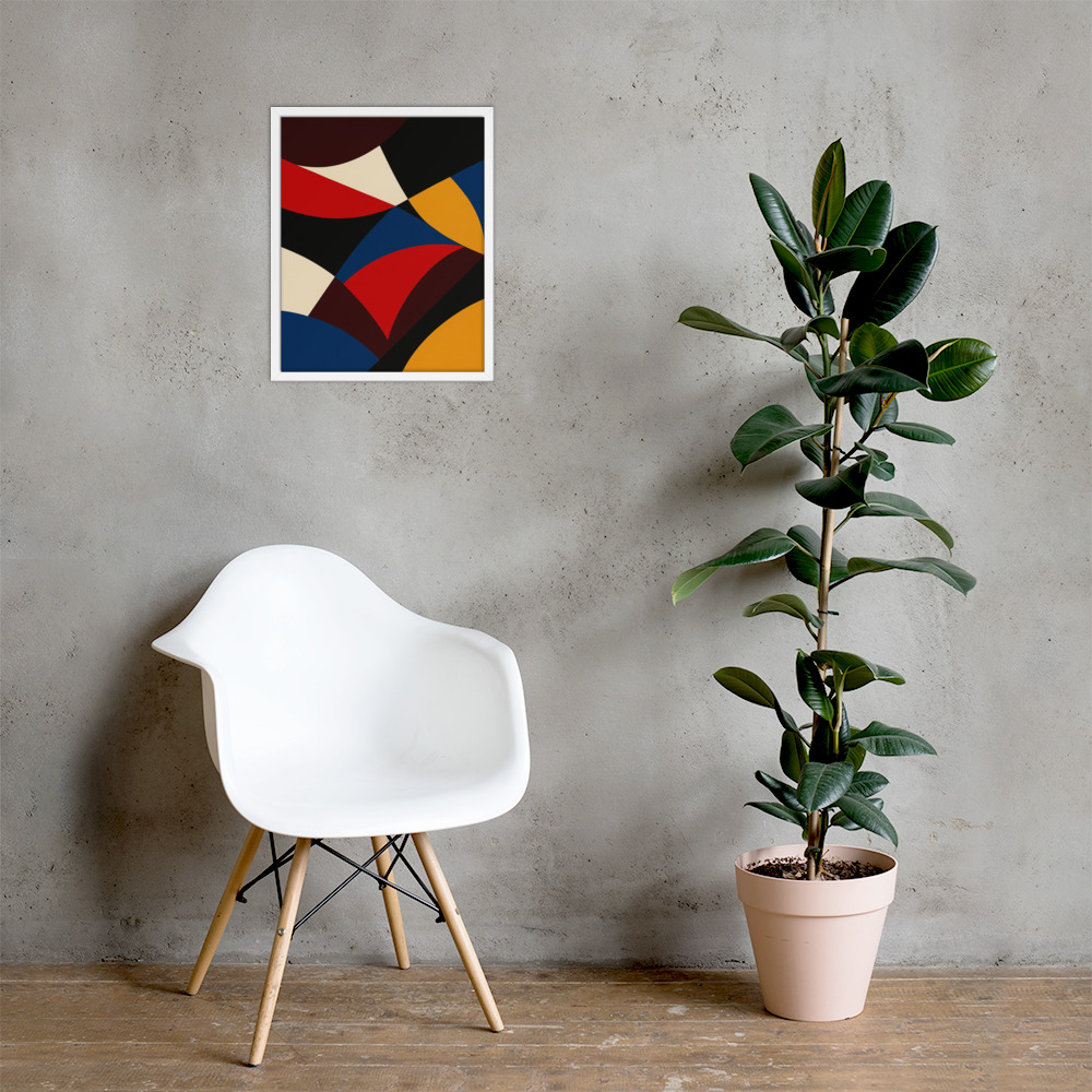 Flowform Harmony Framed wall Art for Modern Living Room - Image 13
