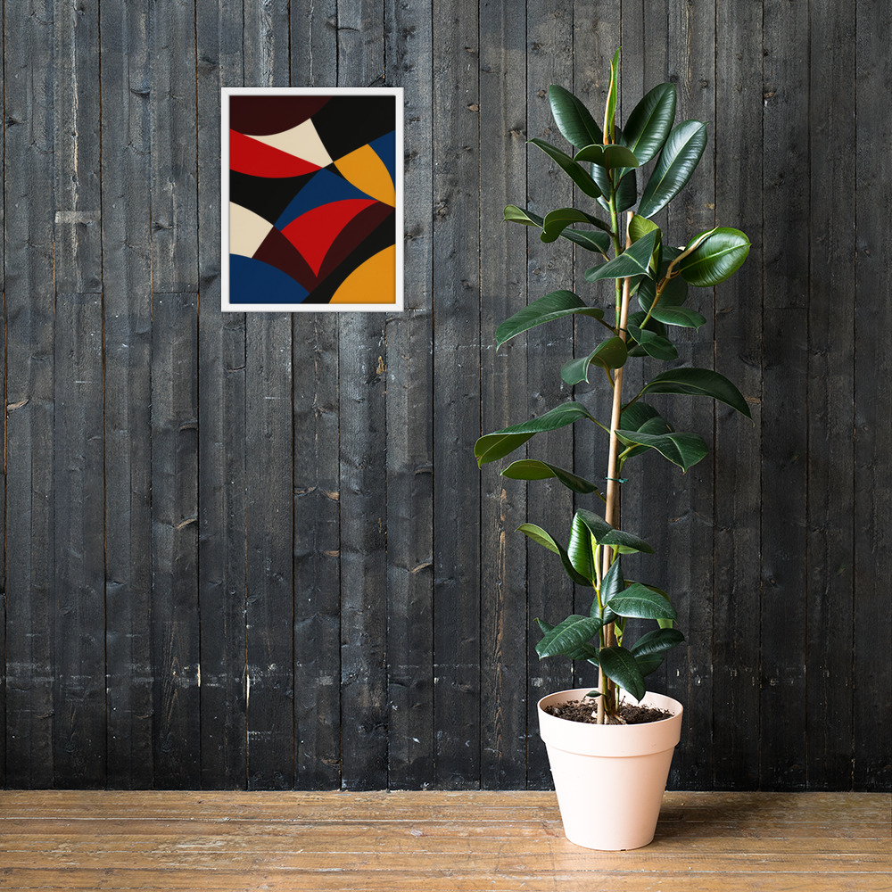 Flowform Harmony Framed wall Art for Modern Living Room - Image 15