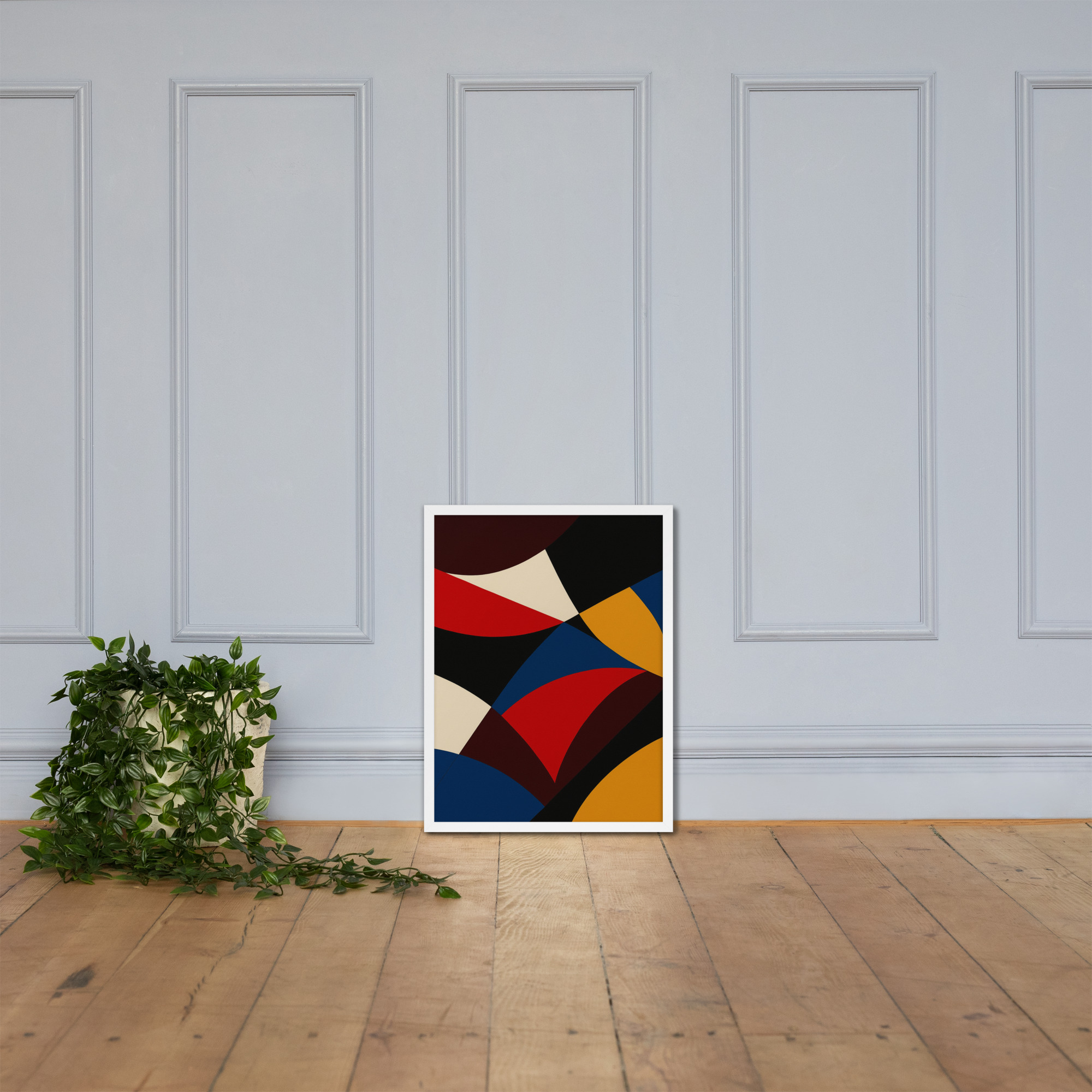 Flowform Harmony Framed wall Art for Modern Living Room - Image 18